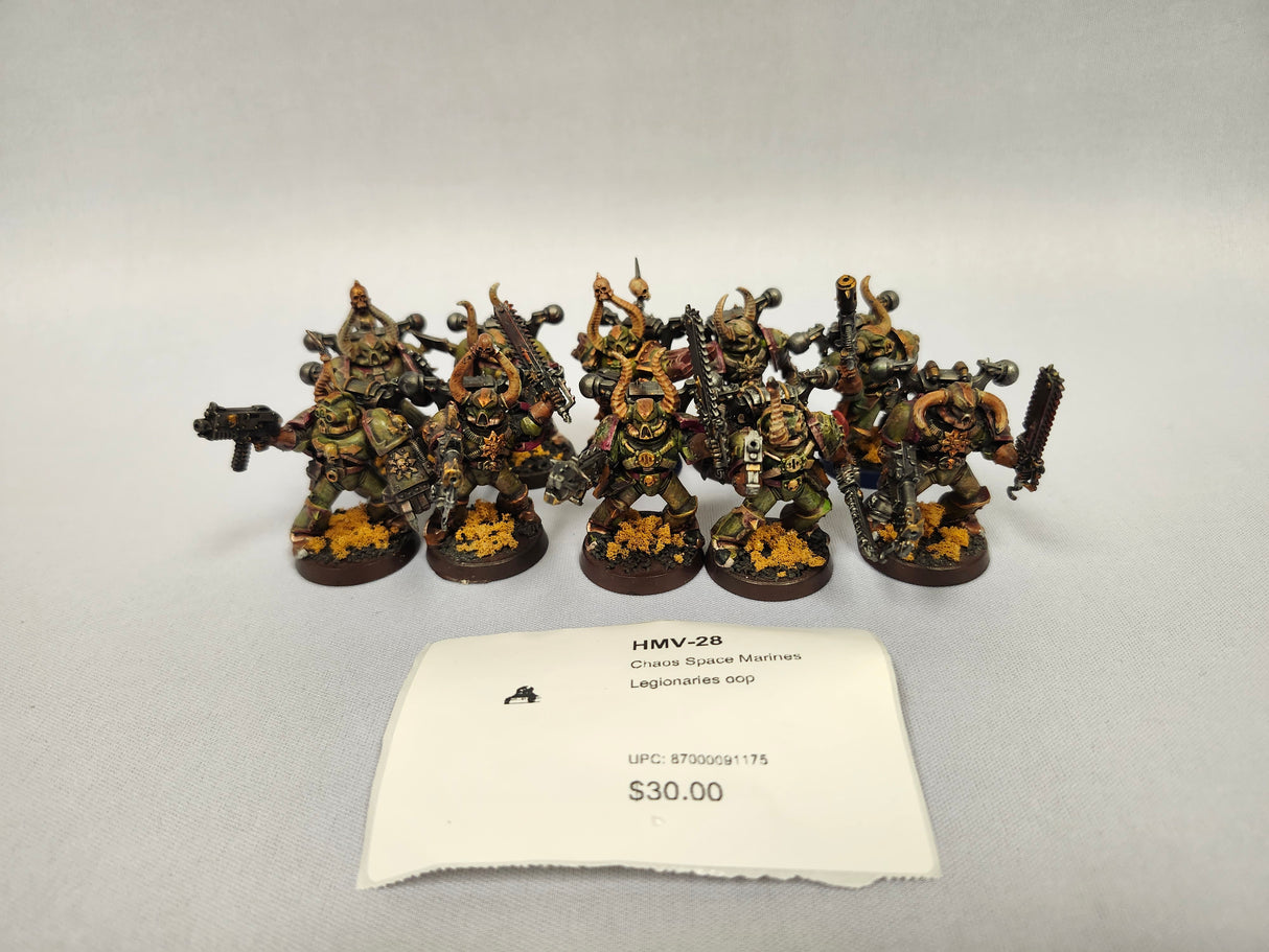 Chaos Space Marines Legionaries oop HMV-28