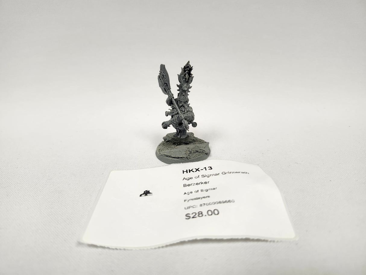 Age of Sigmar Grimwrath Berzerker HKX-13