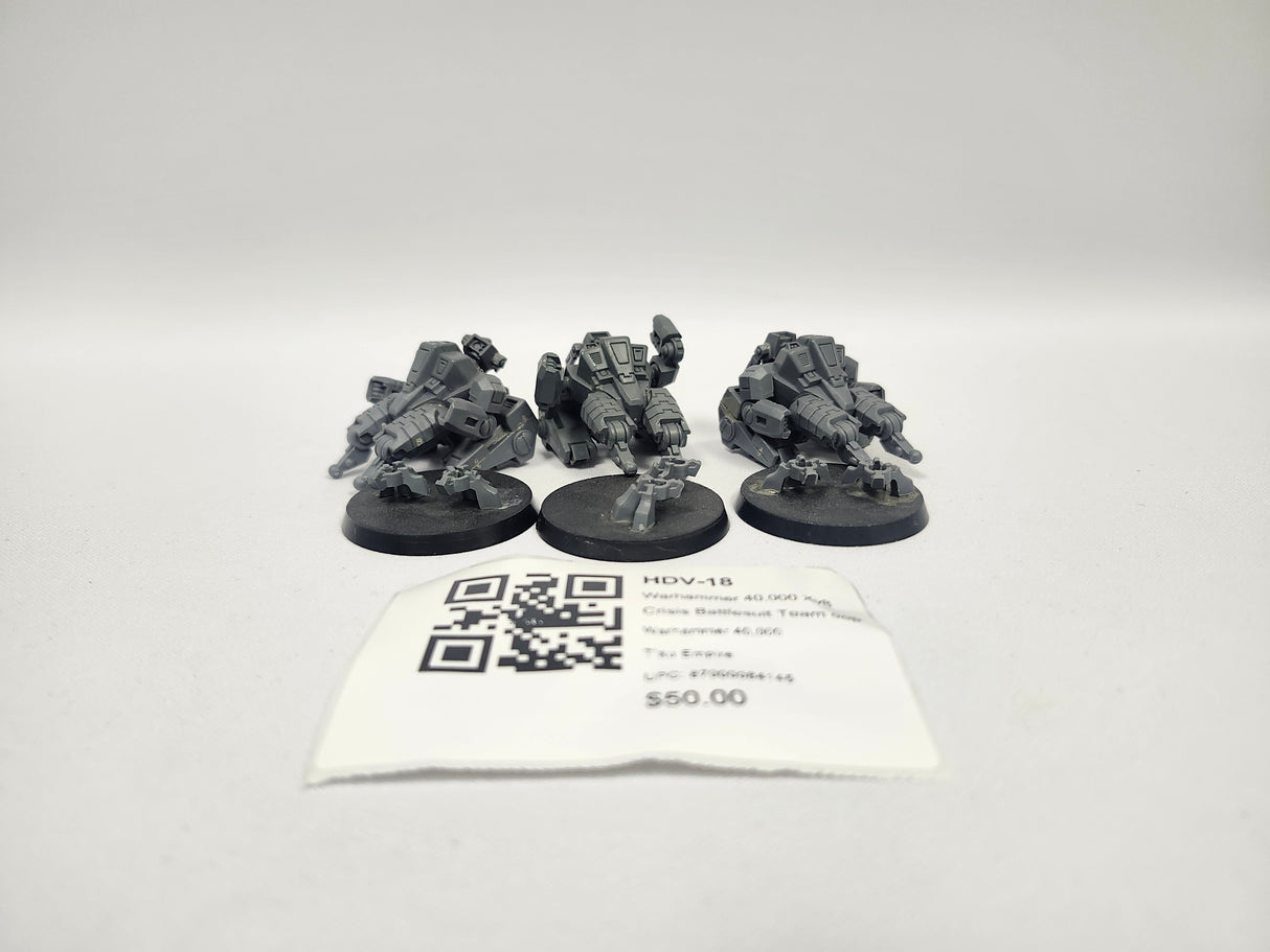 Warhammer 40,000 Xv8 Crisis Battlesuit Team oop HDV-18