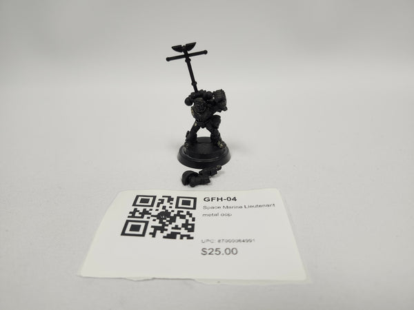 Space Marine Lieutenant metal oop GFH-04
