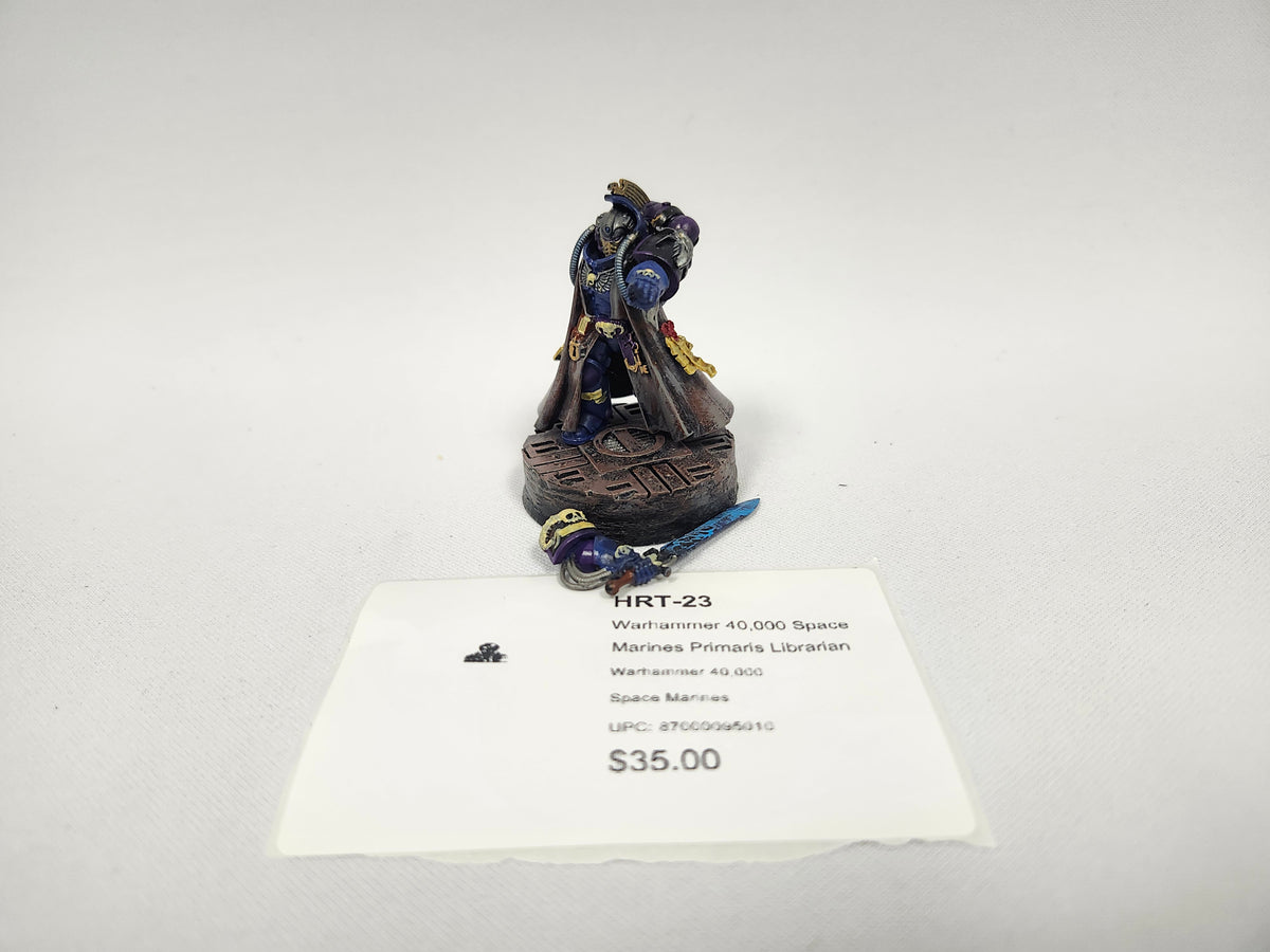 Warhammer 40,000 Space Marines Primaris Librarian HRT-23