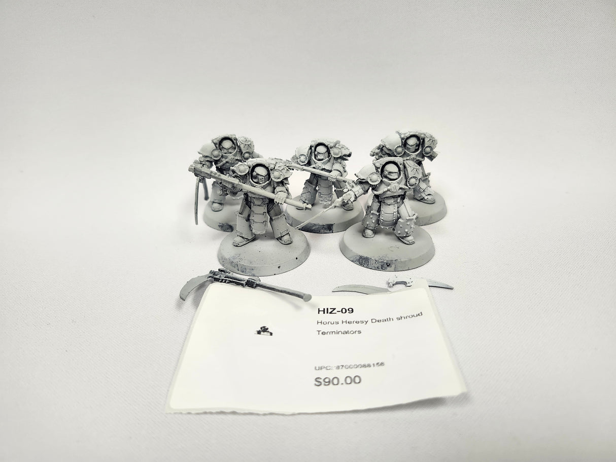 Horus Heresy Death shroud Terminators HIZ-09