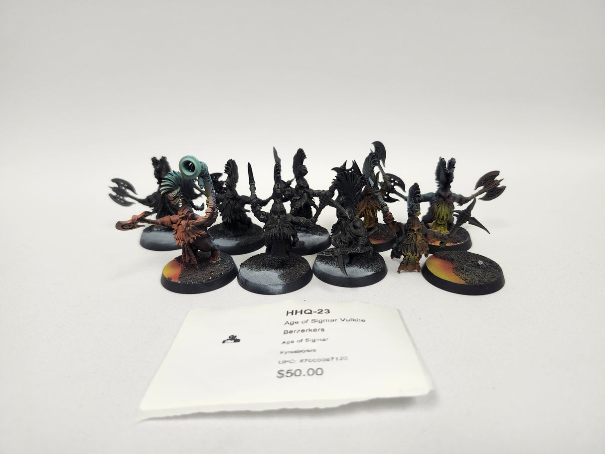 Age of Sigmar Vulkite Berzerkers HHQ-23