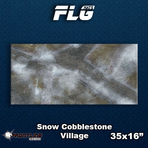 FLG Mats: Snow Cobblestone Village