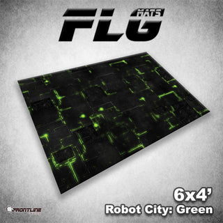 Buy green FLG Mats: Robot City