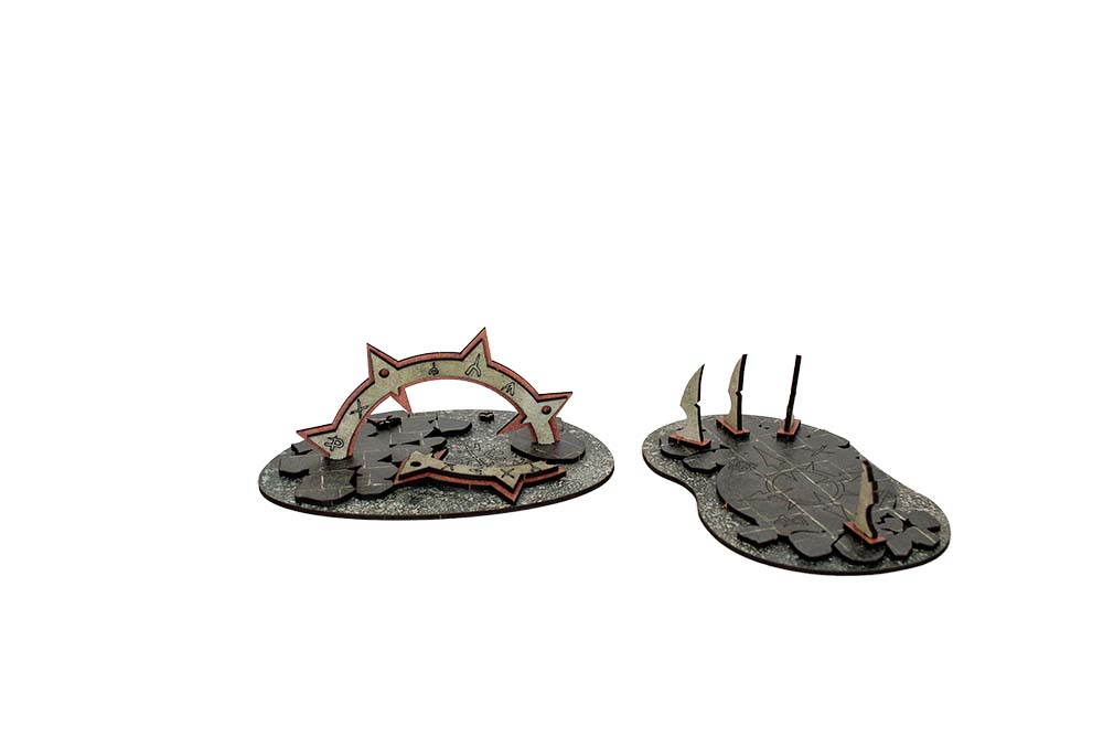 FLG Full Color Terrain: Urban Corruption Event Set