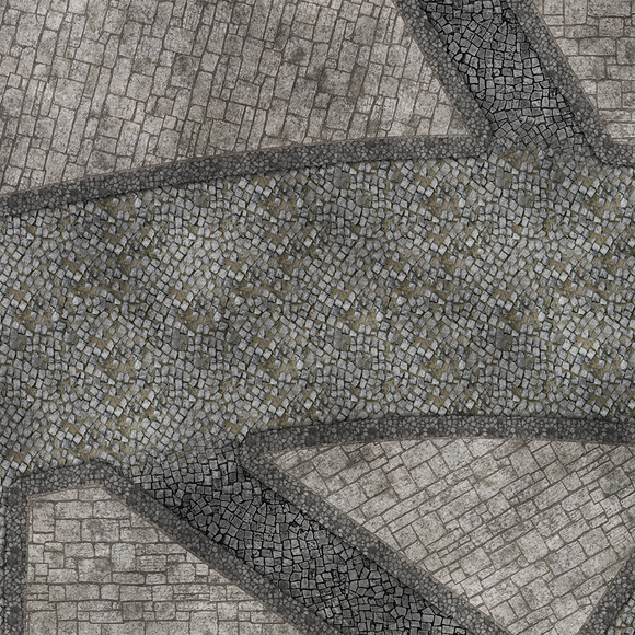 FLG Mats: Cobblestone City 1