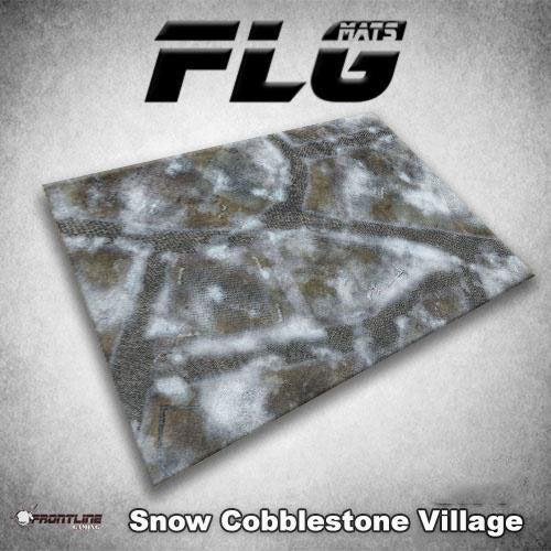 FLG Mats: Snow Cobblestone Village