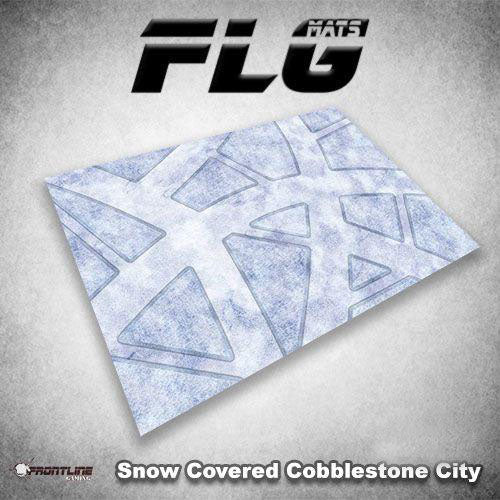 FLG Mats: Snow Covered Cobblestone City 1