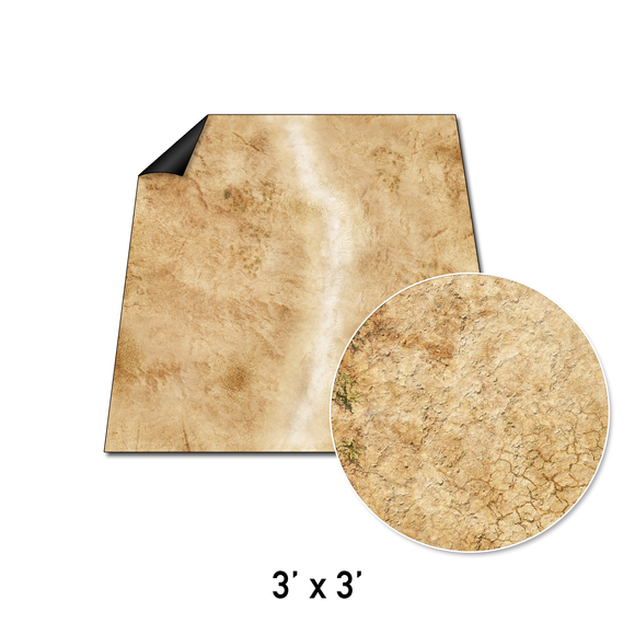 FLG Neoprene Gaming Mats: Badlands 1