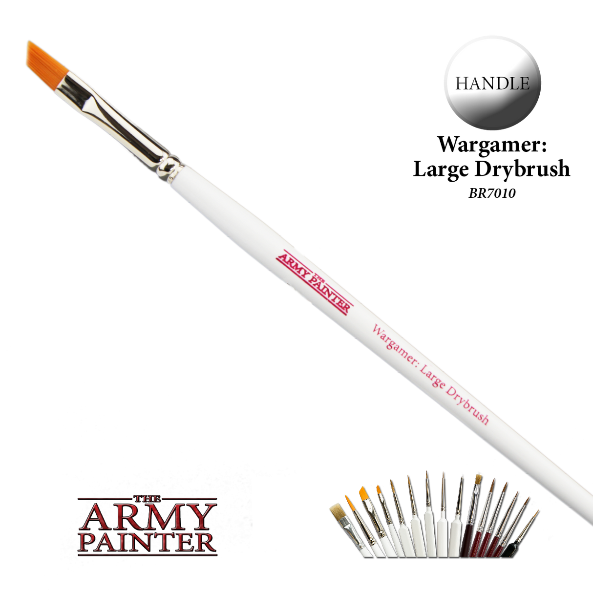 The Army Painter: Brush, Wargamer Large Drybrush