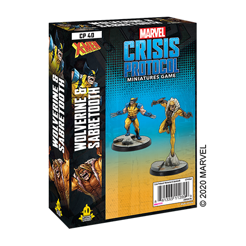 Marvel Crisis Protocol: Wolverine and Sabertooth