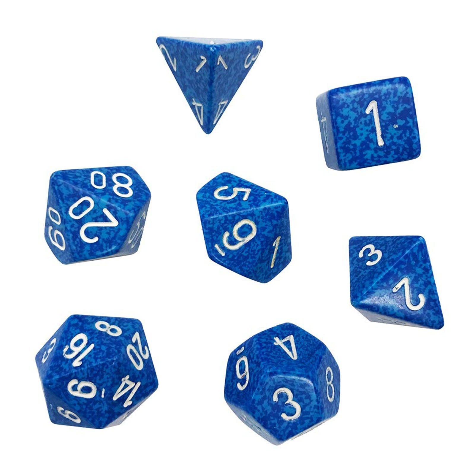 Chessex: Speckled Water Polyhedral 7-Die Set | Frontline Gaming