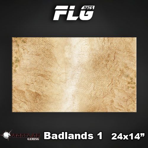 FLG Neoprene Gaming Mats: Badlands 1