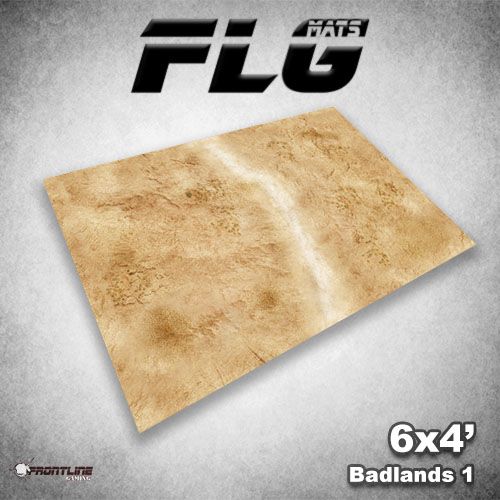 FLG Neoprene Gaming Mats: Badlands 1