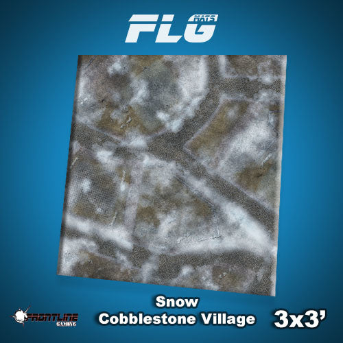 FLG Mats: Snow Cobblestone Village