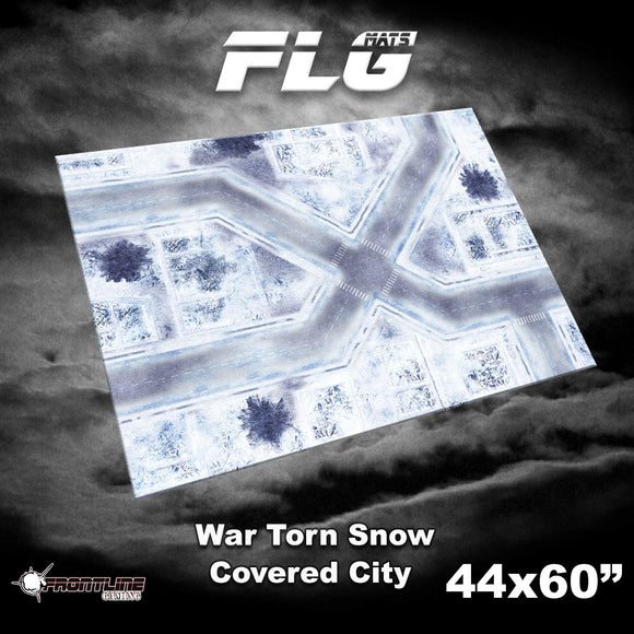 FLG Mats: War-torn Snow Covered City 1