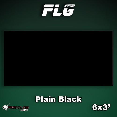 FLG Mats: Plain Black