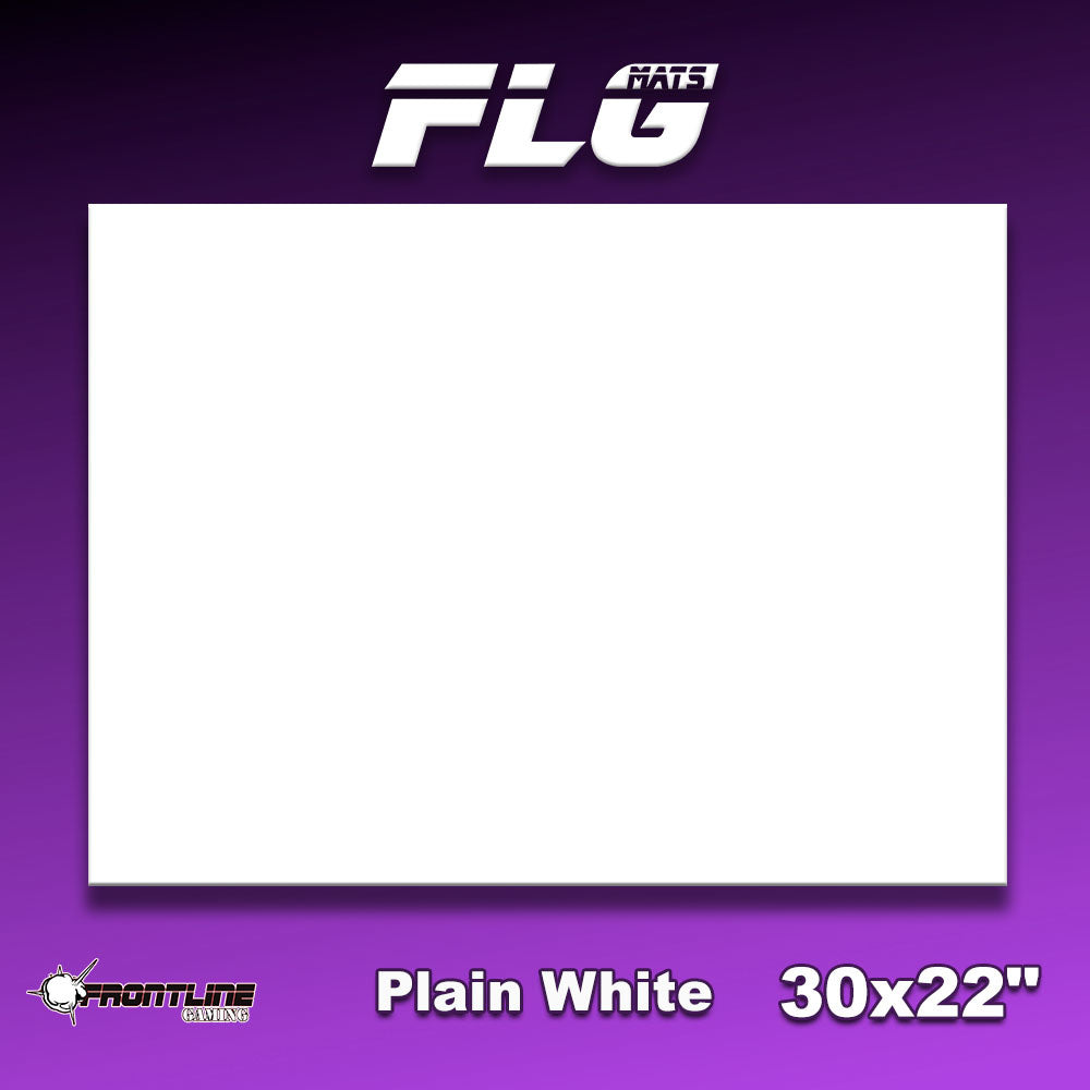 FLG Mats: Plain White