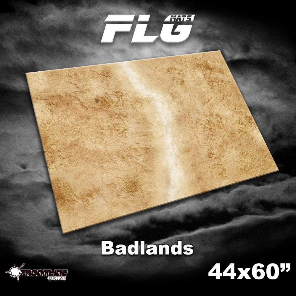 FLG Neoprene Gaming Mats: Badlands 1