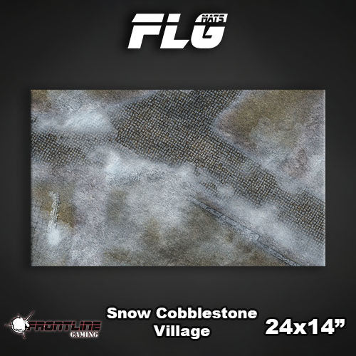 FLG Mats: Snow Cobblestone Village