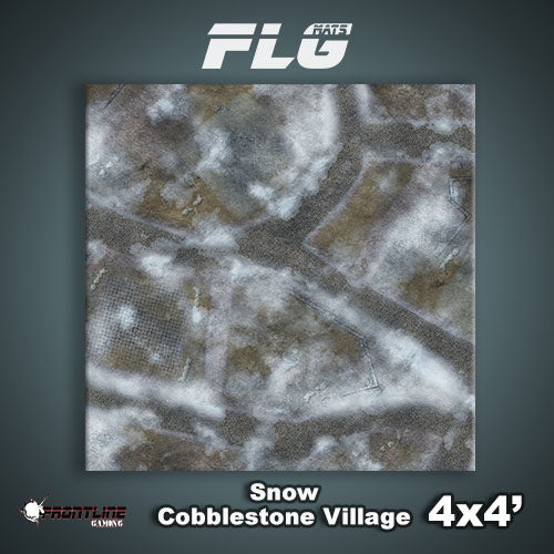 FLG Mats: Snow Cobblestone Village