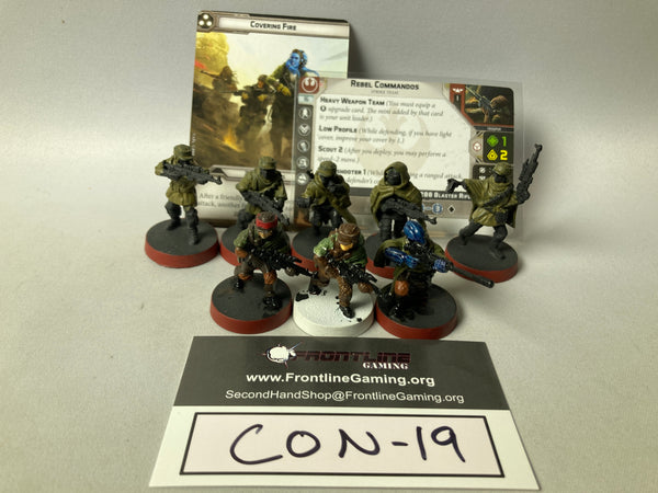 Star Wars Legion Rebel Alliance Rebel Commanders Unit Expansion CON-19