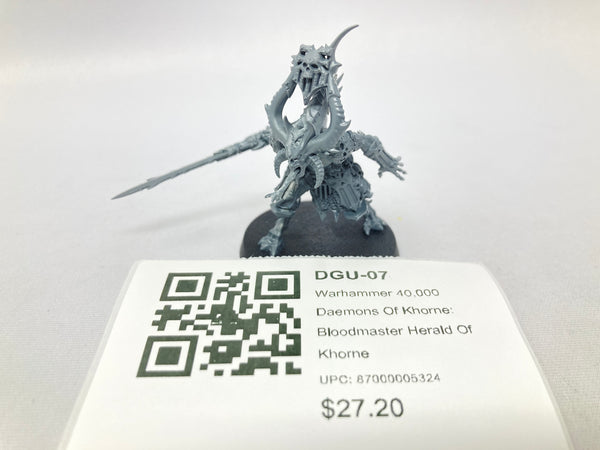 Warhammer 40,000 Daemons Of Khorne: Bloodmaster Herald Of Khorne DGU-07