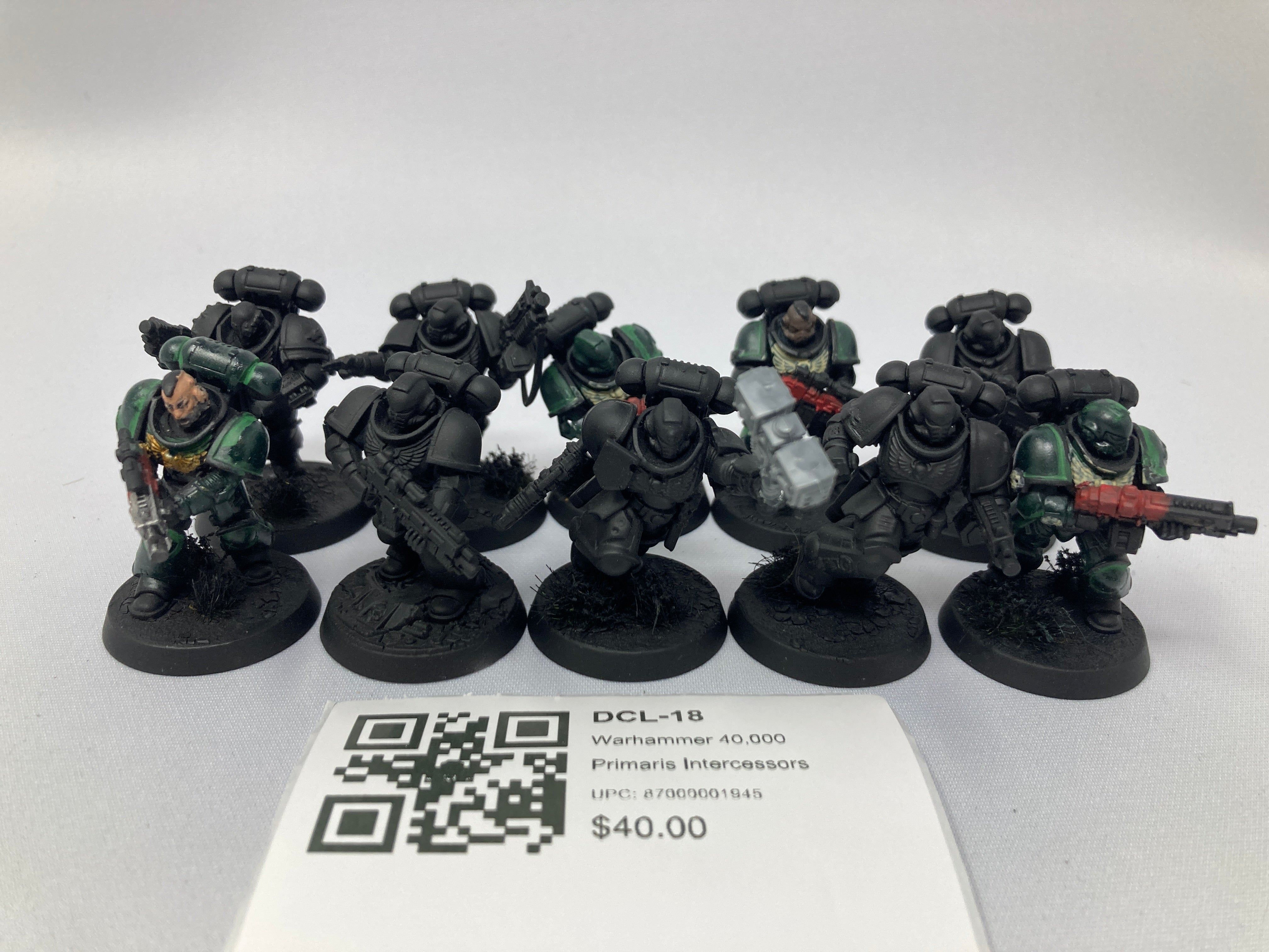 Warhammer 40,000 Primaris Intercessors DCL-18