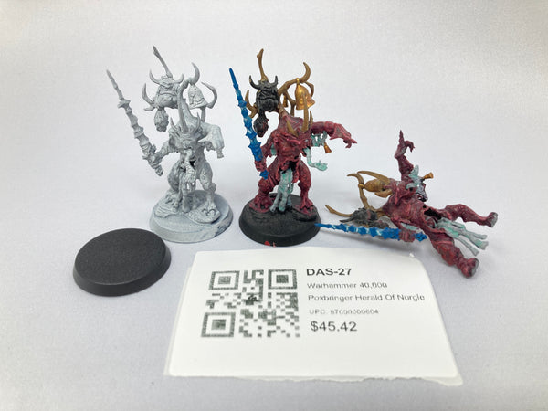Warhammer 40,000 Poxbringer Herald Of Nurgle DAS-27