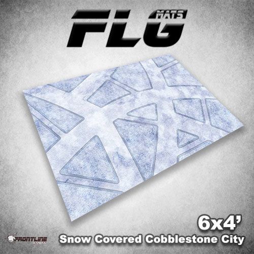 FLG Mats: Snow Covered Cobblestone City 1