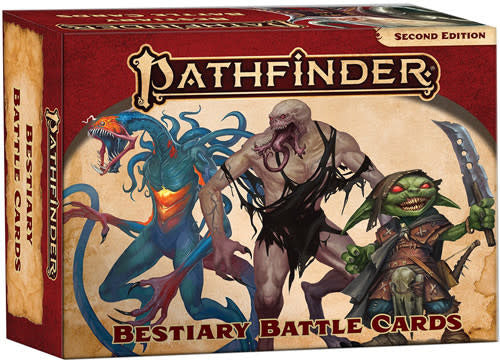 Pathfinder: Second Edition Bestiary Battle Cards