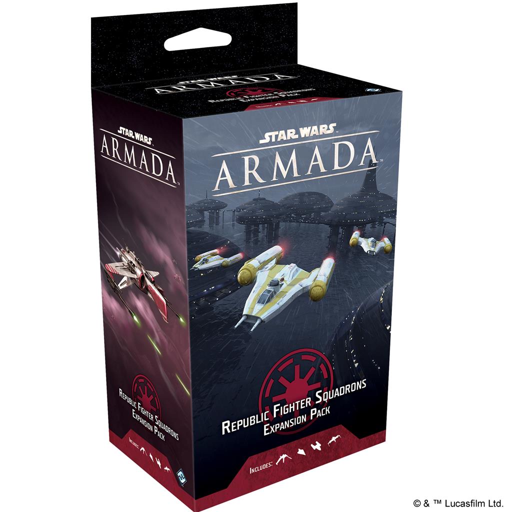 Star Wars Armada Republic Fighter Squadrons Frontline Gaming