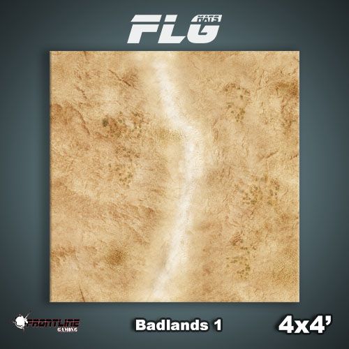 FLG Neoprene Gaming Mats: Badlands 1