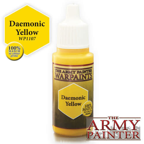 The Army Painter: Warpaint,: Daemonic Yellow