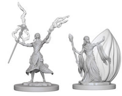 D&D Minis: Wave 3- Elf Female Wizard
