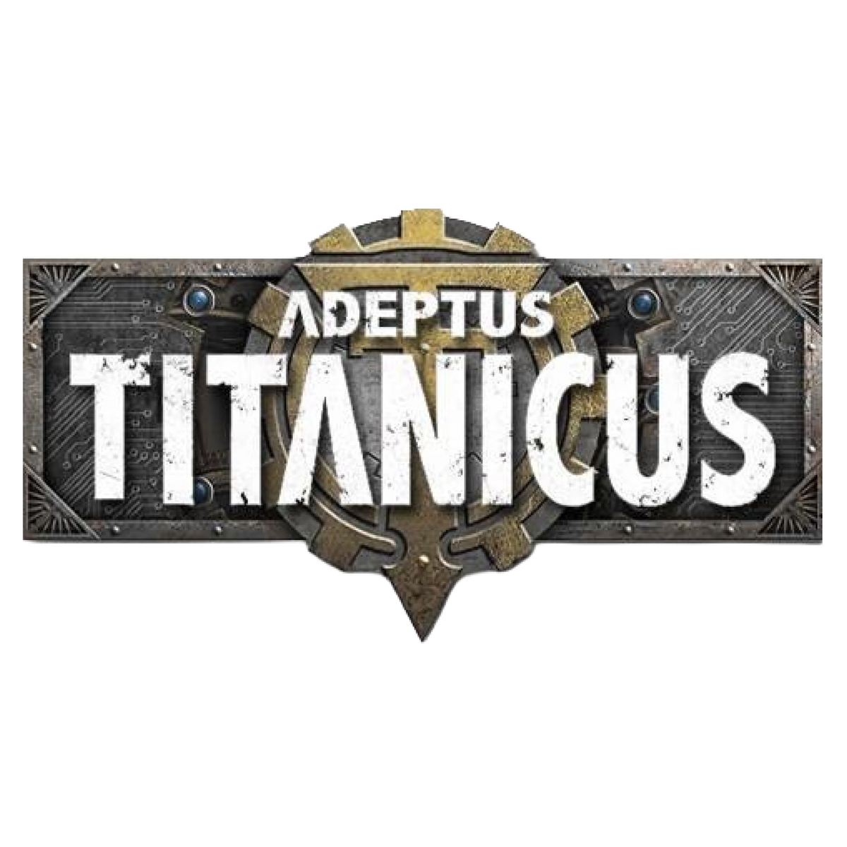 Adeptus Tintanicus logo on transparent background