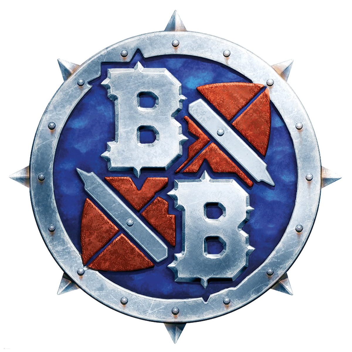 Blood Bowl logo on transparent background
