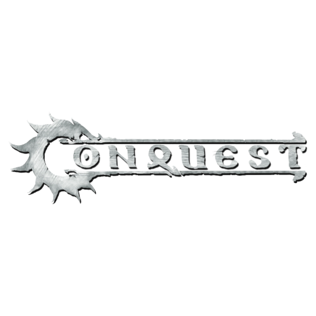 Conquest logo on transparent background