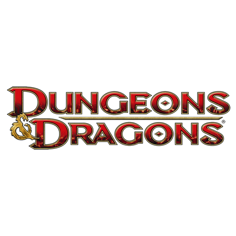 Dungeons & Dragons logo on transparent background