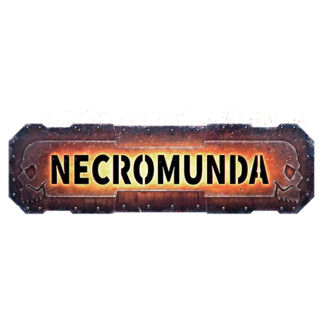 Necromunda logo on transparent background.