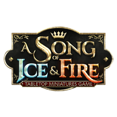 A Song of Ice & Fire logo on transparent background