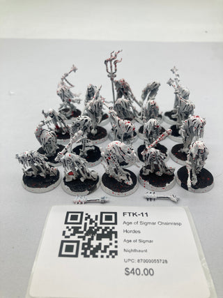 Age of Sigmar Chainrasp Hordes FTK-11