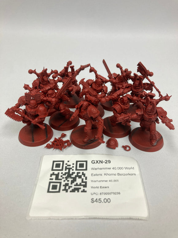 Warhammer 40,000 World Eaters: Khorne Berzerkers GXN-29