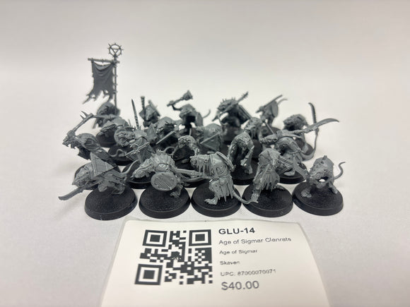 Age of Sigmar Clanrats GLU-14