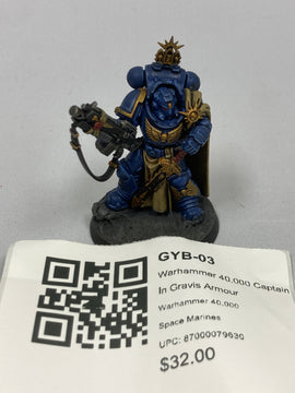 Warhammer 40,000 Captain In Gravis Armour GYB-03