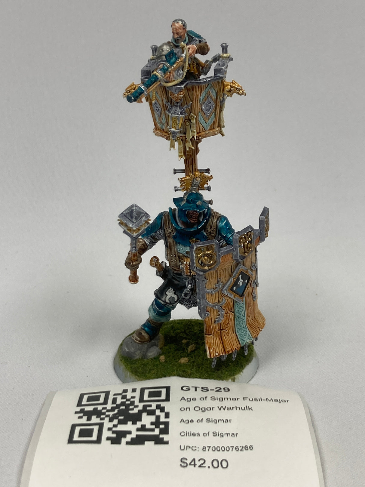 Age of Sigmar Fusil-Major on Ogor Warhulk GTS-29