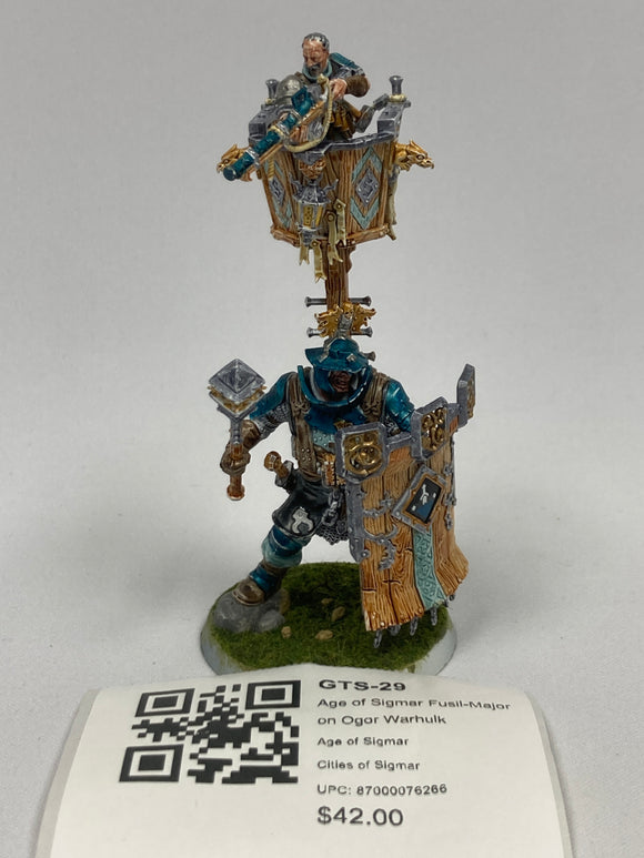 Age of Sigmar Fusil-Major on Ogor Warhulk GTS-29