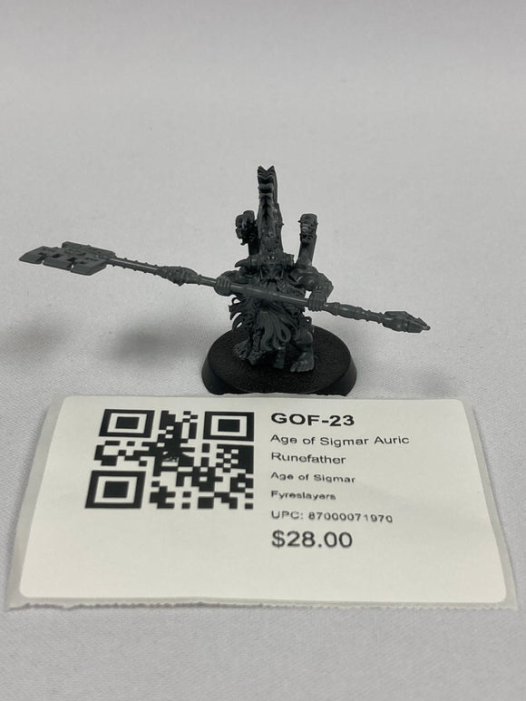 Age of Sigmar Auric Runefather GOF-23