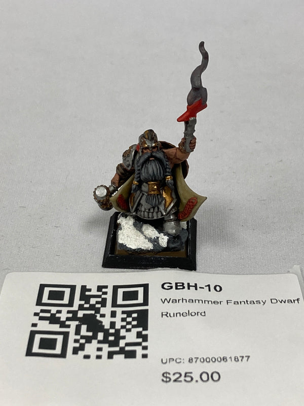 Warhammer Fantasy Dwarf Runelord GBH-10